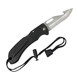 Scuba Choice Foldable BCD Knife – 3.5" Corrosion-Resistant S...