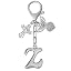 Silver - Angel & Cross Initial