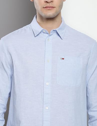 Image of Tommy Hilfiger Men's Cotton Regular Fit Shirt