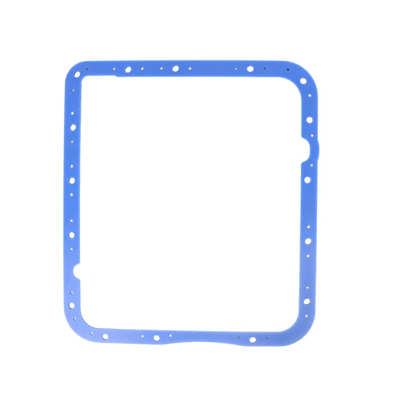 Transmission Oil Pan Gasket for GM 4L60E 700R4 - Compatible with Moroso 93104, Upgraded Steel Shim Inside High Durometer Vulcanized Rubber, Better Sealing