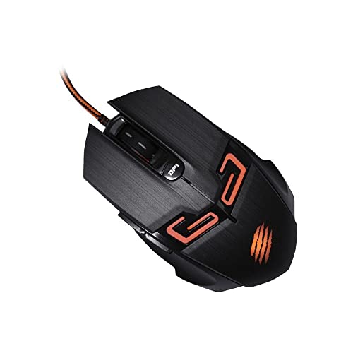 OEX GAME Mouse Gamer Killer MS312 - Led Laranja - 6 botões - 4.000DPI - Preto