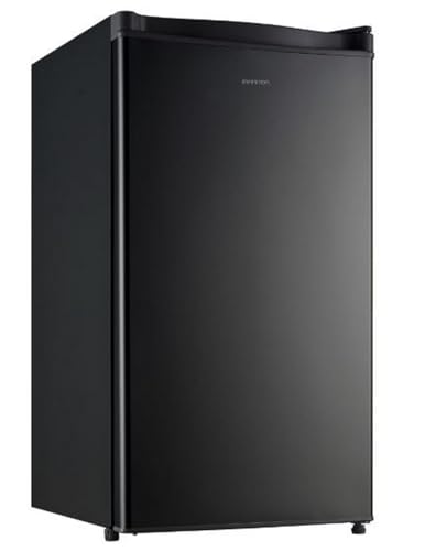 INFINITON FG-A85N - Frigorifico una puerta | Color Negro | Alto 85cm | Capacidad 92 Litros | Temperatura regulable | Luz LED | Clase A+/F