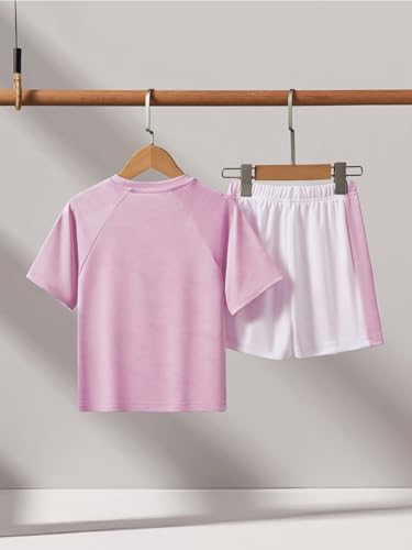 Conjunto de camiseta y pantalón corto para niño ideal para tardes de parque y juego 2