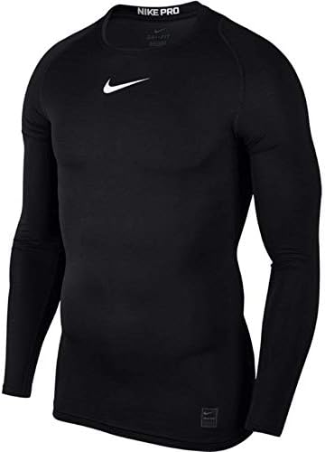 black nike compression shirt