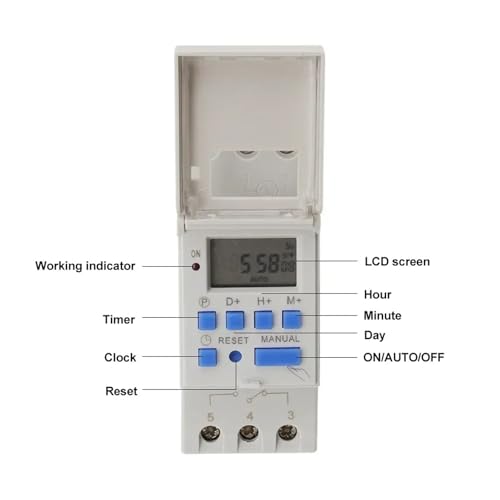 Module THC15A 24V avec horloge programmable digitale hebdomadaire - 2