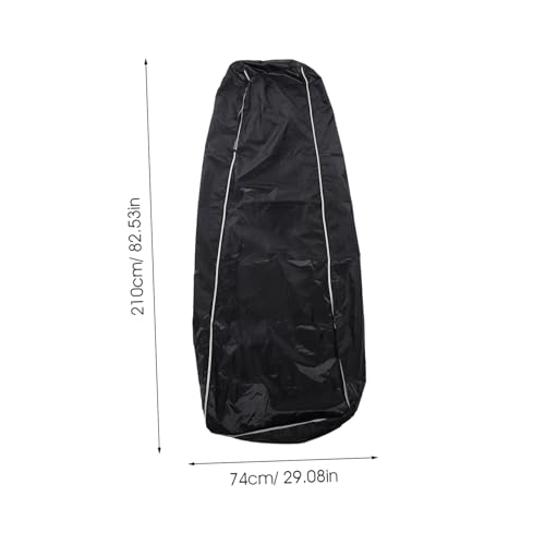 Bolsa funeraria PRETYZOOM de PVC de alta barrera con asas resistentes para morgues 2