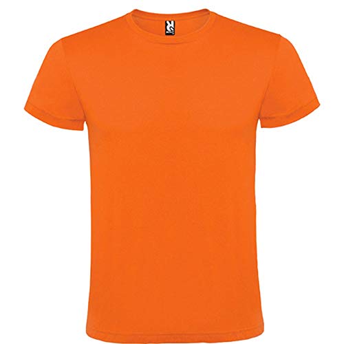 Camiseta Roly R6424 Atomic 150 de manga corta y algodón pack de 10 unidades para hombre