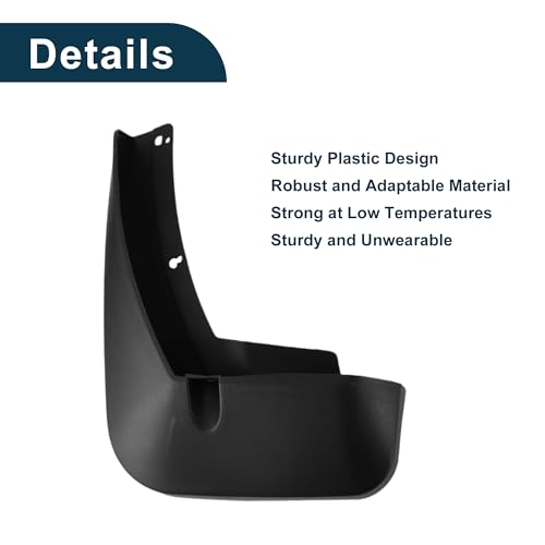 Image of Mud Flaps Splash Guards for Volkswagen Teramont /Teramont x 2019-2022 W /Mount Accessories Mud Guards Front and Rear 1 Set