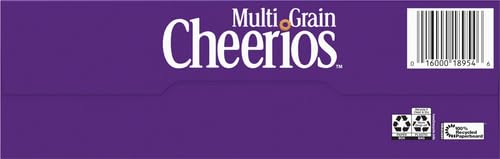 Image of Big G Cereal Multi Grain Cheerios Gluten Free Cereal, 20.6 OZ Giant Size Cereal Box (Pack of 4)