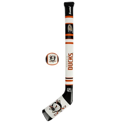 Image of Franklin Sports NHL Team Mini Soft Hockey Stick Set - NHL Team Soft Foam Mini Hockey Stick and Ball - Great Toy for Kids