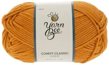 Yarn Bee Gold Comfy Classic 3.5 Oz
