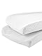 Simple Joys by Carter’s Unisex-Baby 2-Pack Cotton Changing Pad Covers Kostüm Kleinkinder, Weiß Sterne/Streifen, Einheitsgröße (2er Pack)