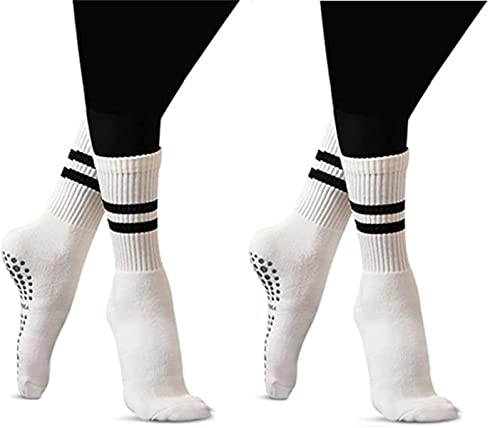 Flydo Yoga Socks Pilates for Women with Grips, Non-Slip Socks for Pilates, Barre, Ballet,...