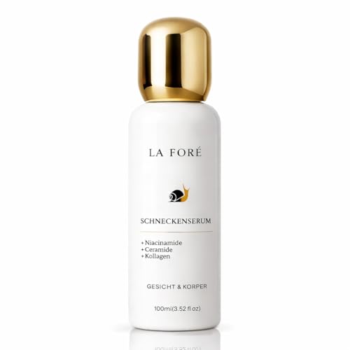 La Foré Schneckenschleim Serum mit Niacinamid, Ceramiden & Kollagen, 100 ml