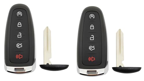 Coque de clé de voiture pour Ford Explorer et Focus M3N5WY8609 lot de 2