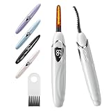 Heated Wimpern Curler Wimpernzange beheizbar, runpeak S600 beheizbare Wimpernzange mit präziser Temperaturregelung ...
