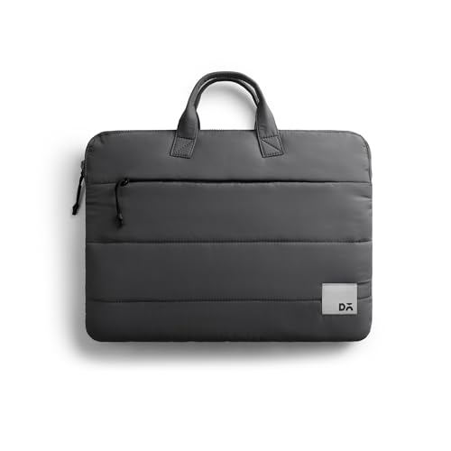 Image of DailyObjects Stria Pro Laptop Bag With Handle| Recycled Durable Polyester | Compatible with Laptop /MacBook Air /Pro Upto 15 Inch| Water Resistant|Padded Compartment with Zip Closure