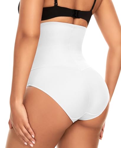 Image of Werena Tummy Control Shapewear Underwear for Women High Waist Body Shaper Panties Shaping Girdle Panty Briefs