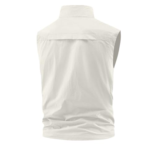 Chaqueta sin mangas de verano transpirable y resistente al viento 6
