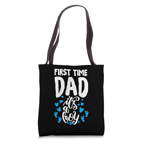 First Time Dad Its A Boy New Dad Designer Tote Bag