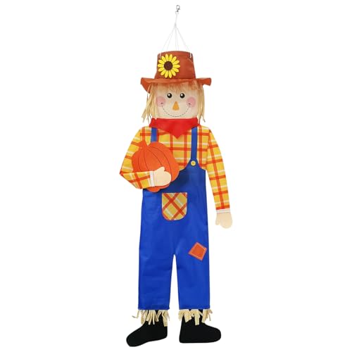 THQZLH Scarecrow Windsock - Unleash the Power of the Wind with Heavy Duty Outdoor Wind Socks!