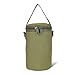 Weilifang Aufbewahrungstasche für Kraftstoffzylinder, tragbar, waschbar, für Aktivitäten, Camping, Rucksackreisen, Kochen, Schutzhülle, Grün, Klein