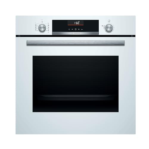 Bosch - Horno Multifunción, 60 cm, Serie 6, Asistente de limpieza, AutoPilot, Blanco, HBA5360W0