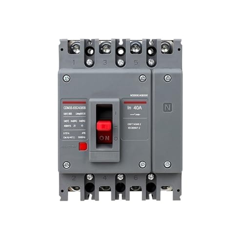 Disjoncteur boîtier moulé CDM3 sécurise l'atelier et le réseau 100A 4P