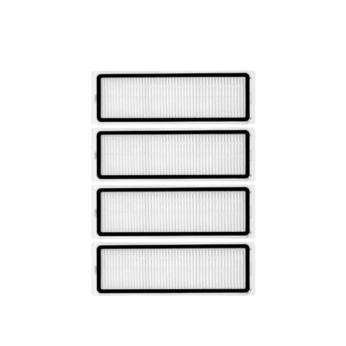 SUPENG Compatível com Xiaomi Mi Robot Vacuum Mop 2 Ultra STYTJ05ZHM Peças de substituição escova lateral principal filtro HEPA saco de pó esfregão pano acessórios (cor: 4 filtros)