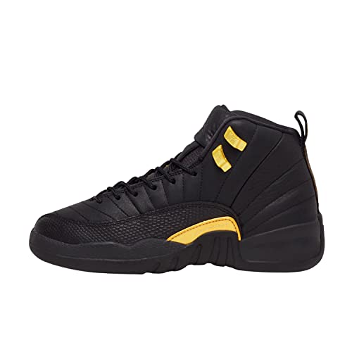 Jordan Youth Air 12 GS 153265 071 Black Taxi - Size 6.5Y