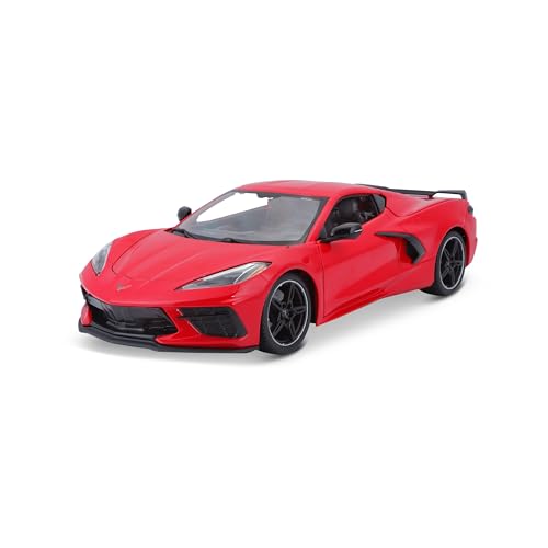 Image of Maisto Special Edition 2020 Chevrolet Corvette C8 Stingray 1:18 Die Cast Torch Red