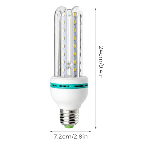 Bombillas LED de maíz E27 de 32W no regulable en forma de U 6000K 5
