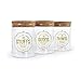 Fred STASHED Glass Storage Jars, Set of 3