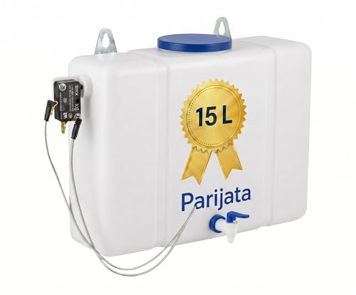Image of PARIJATA Water Storage Tank wall mount 15 Litres for RO Water Purifier with Automatic ON /OFF Sensor (With automatic Sensor)