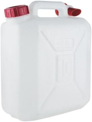 Unibos 2 x 10 Litre Jerry Can Water Storage Petrol Diesel Fuel Container Camping Caravan Water storage