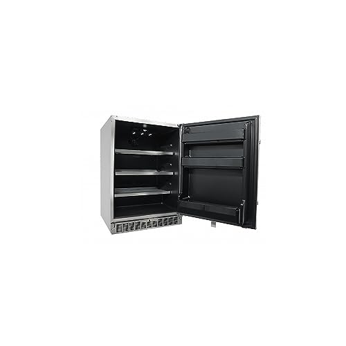 Danby DAR055D1BSSPRO Silhouette 5.5 Cu. Ft. Stainless Steel Compact Refrigerator - Energy Star on Fridge.com