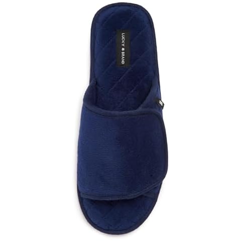 Lucky Brand Men's Microsuede Slippers Cover