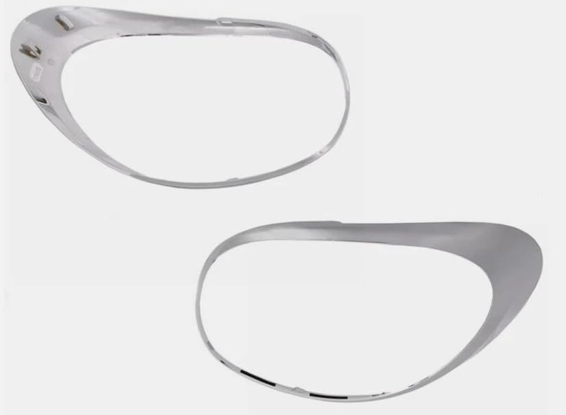 68235995AA 68235996AA Silver Chrome Left+Right Taillight Trim Ring Fits For Fiat 500L Vehicles