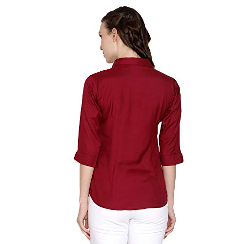 Image of Blue RoninWomen Stylish Western Official Formal Shirts for Women Regular fit Shirts for Women