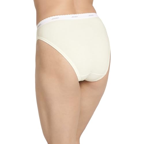 Image of Jockey Women's Underwear 100% Cotton Classic French Cut - 3 Pack