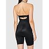 SPANX Suit Your Fancy Strapless Cupped Mid-Thigh Bodysuit Very Black LG