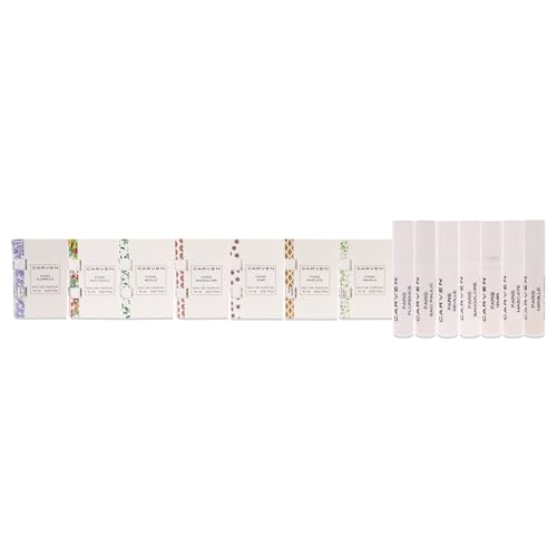 Carven Collection Mini Sampler Eau de Parfum Spray 7-Piece Gift Set for...