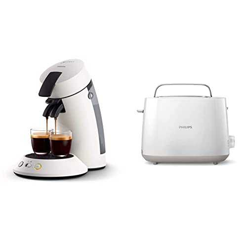 Philips Senseo Original Plus, Machine à café à dosettes, Blanc & ...