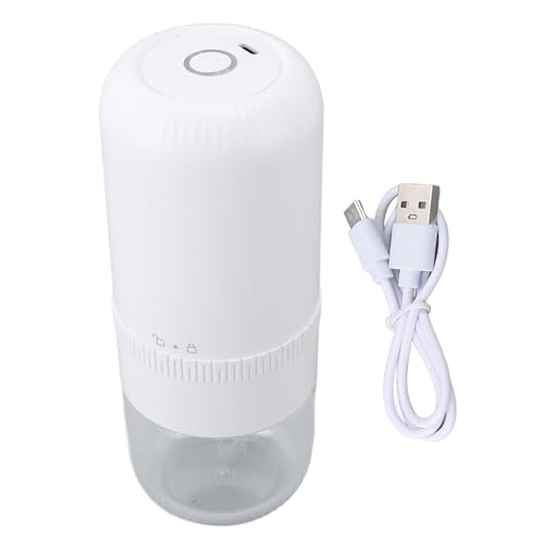 MOLINILLO DE CAFÉ ELÉCTRICO BLANCO CARGA USB INALÁMBRICO AJUSTABLE MULTIFUNCIONAL MOLINILLO DE CAFÉ EN GRANOS TUERCAS