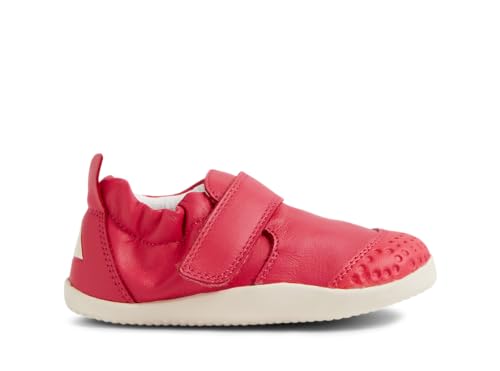 Bobux Xplorer Go Raspberry Baby Shoes - Leather, Easy On/Off, Lightweight, Flexible Sole