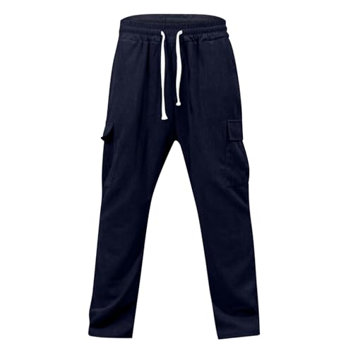 Mens Sweatpants Baggy Lounge Elastic Wiasted Relaxed Fit Workout Athletic Bottom Stretch Baggy Casual Joggers3