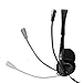 Produktbild BIGtec Headset PC mit Mikrofon Stereo kabelgebunden, leicht, verstellbar, Flexibler Mikro Arm, Lautstärkeregler, 1,8m Kabel, Klinke 3,5mm Anschluß Computer Notebook Laptop Gaming Büro Home Office