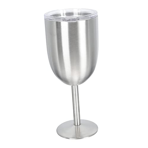 DECHOUS Double Walled Wine Goblet Insulated Water Goblet for Wine and Parties Easy to Clean Wine Accessory for Home and Events