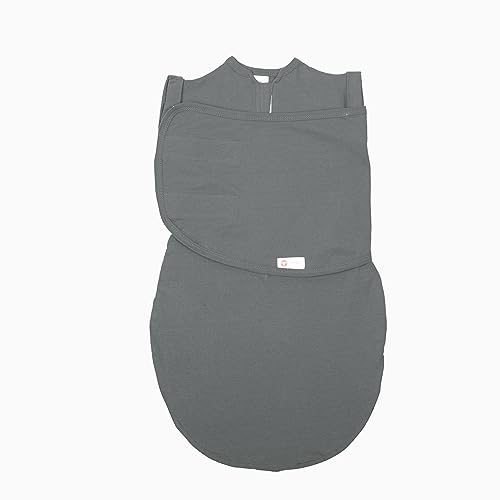 Image of embe 2-Way Transition Swaddle, 12-18 lbs, Arms & Legs In Or Out, Warm Up & Cool Down 100% Cotton, 3-6 Months