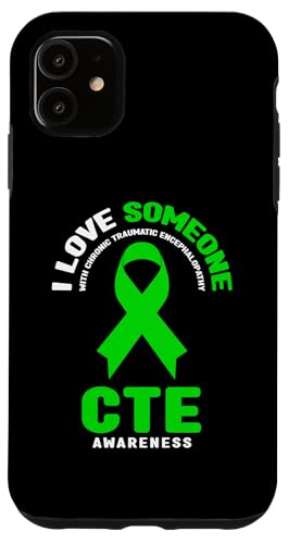 CTE Awareness �V���c - I Love Someone With CTE Awareness �X�}�z�P�[�X iPhone 11 �p